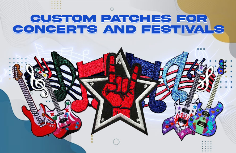 Custom Patches For Concert and Festivals.