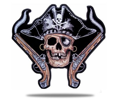 Pirates Motorcycle Biker Patch - Neat Custom Patches